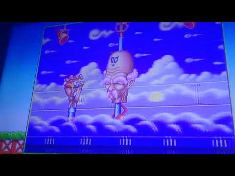 dynamite headdy game over baby face boss end glitch sega genesis collection I cannot believe it