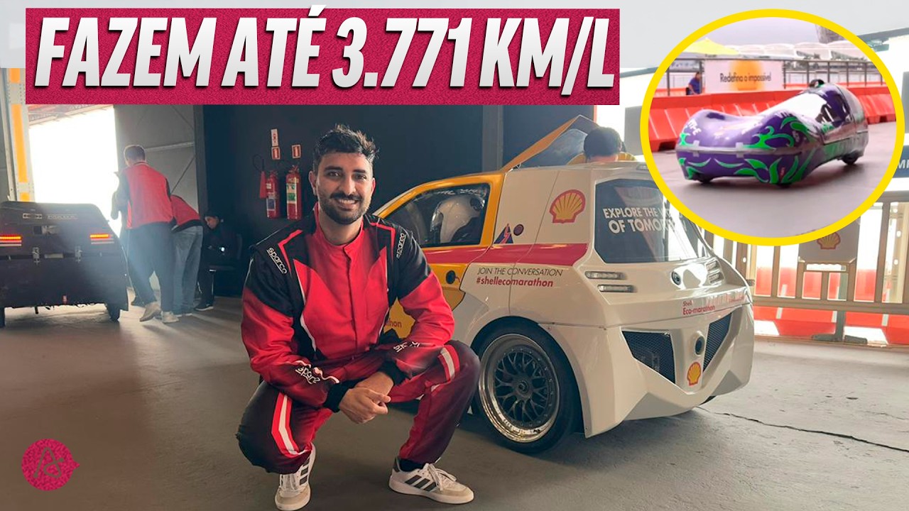 CONHECEMOS OS CARROS MAIS ECONÔMICOS DO MUNDO (E ANDAMOS EM UM)
