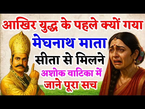 मेघनाथ ने माता सीता से क्या कहा था? युद्ध से पहले की रहस्यमयी कथा | जाने पूरा सच | BHAIRAM DIARIES