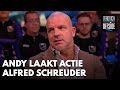 Andy laakt actie Alfred Schreuder: 'Had Blind gewoon succes gewenst, dan ben je een man!'