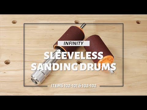 Infinity's New Sleeveless Sanding Drums
