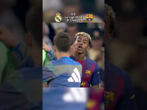 Real Madrid vs Barcelona El Clasico 25/26.🔥