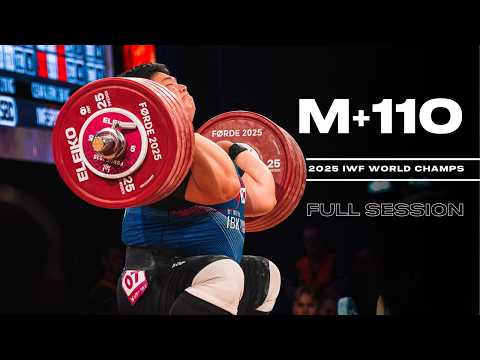 Men's +110kg 2025 World Weightlifting Championships | Full Session