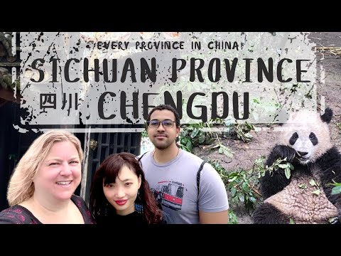 48 horas em CHENGDU Chengdu. Província de Sichuan Sichuan. (O que ver, fazer e comer!)
