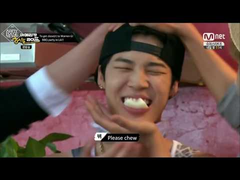 BTS V, Jungkook, Jimin playing Rock Paper Scissors + Eating raw onions for punishment