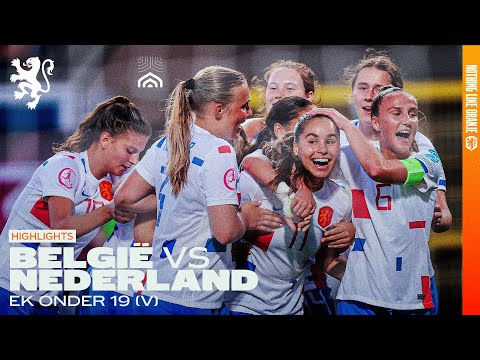 Heerlijke goal van Ziva Henry! ☄️| Highlights Onder 19 (v) 🇧🇪⚔️🇳🇱