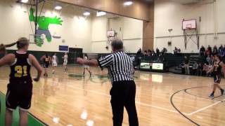 preview picture of video 'Mansfield vs Sharon girls basketball played at Mansfield High School on 12/16/14'
