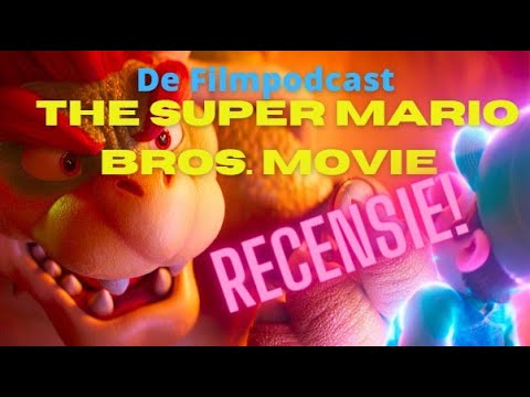 afbeelding Super mario bros film podcast
