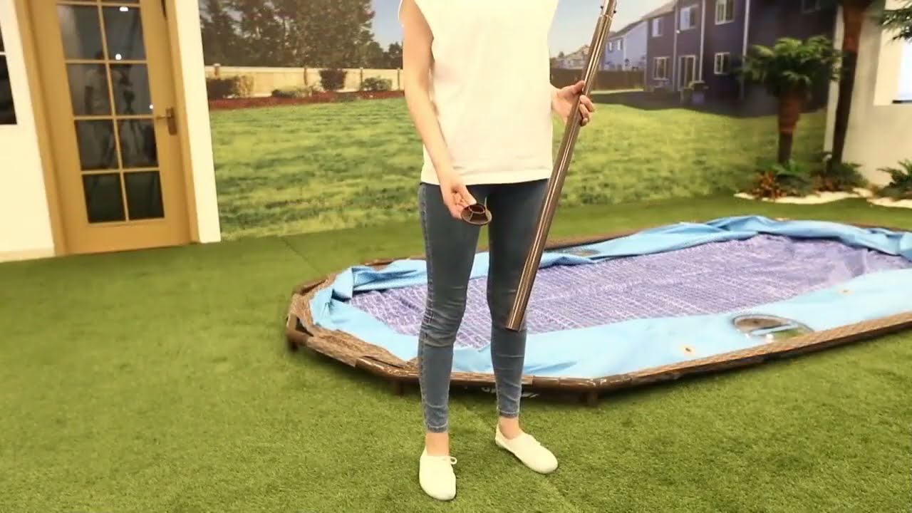 BESTWAY 56714 POOL 427X250X100CM RATTAN OVAL