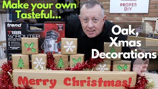 Wooden Christmas Decorations DIY