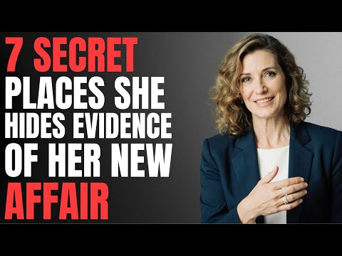 MUST KNOW! 7 Secret Places She Hides Evidence of Her Affair – How to Find Out Without Detective