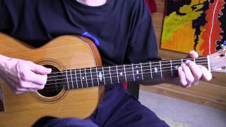 Fingerpicking Blues Lesson - The Sky Is Crying - Part 1 - TAB available