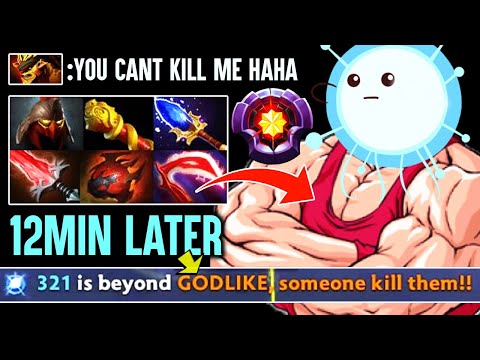 When Master Tier Carry IO Goes Full Muscles Mode - Carrying Like A Boss Dota 2