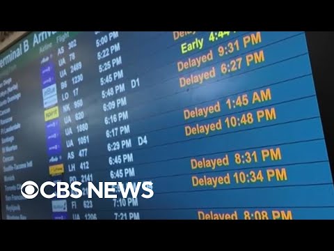 Memorial Day travelers face thousands of flight delays across U.S.