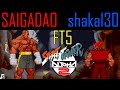 Street Fighter Alpha 2 SAIGADAO Sagat Vs Shakal30 Gouki Fightcade FT5