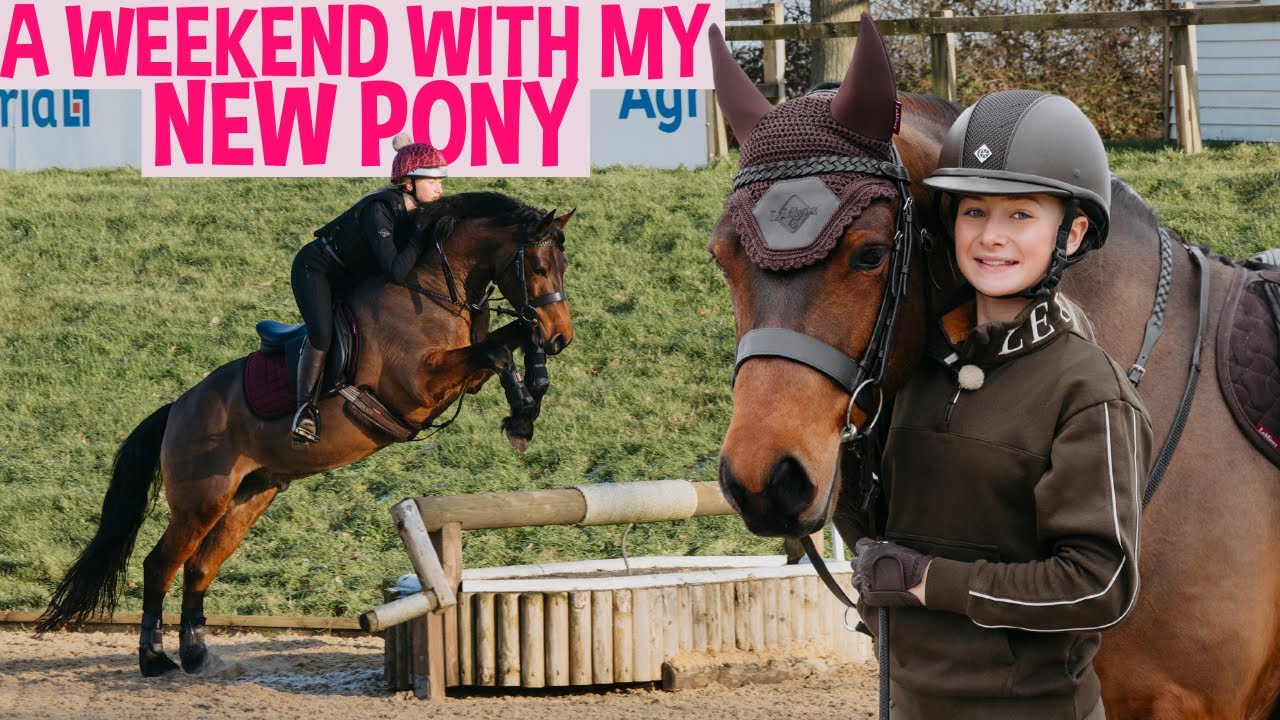 SPEND THE WEEKEND WITH ME AND MY NEW PONY DANDY!
