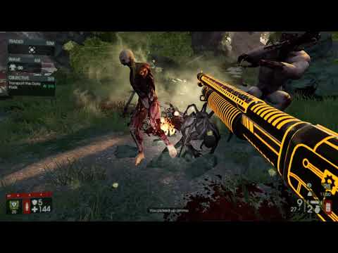 Killing Floor 2:- HoE - Objective Mode - Zed Landing - Solo - Support - w/King FP
