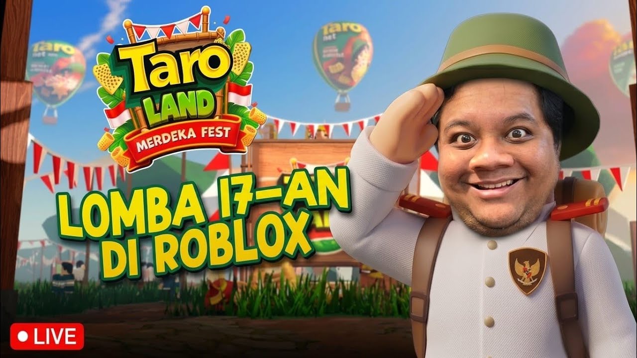 Upacara 17-an Bareng Tarosnack.id - Roblox