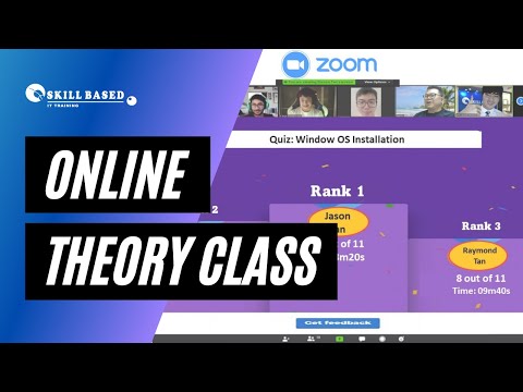 Online Learning 3.0 - Online Theory Class