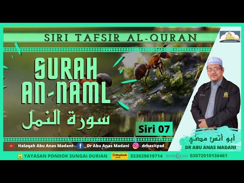 AAM 2021 An-Namli (07) [45-53]; Kisah Nabi Soleh Dengan Thamud & 9 Orang Samseng Cuba Nak Bunuhnya.