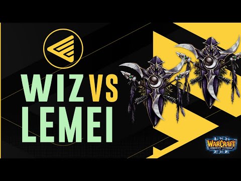 WC3 - B2W Cup #11 - Semifinal: [NE] Wiz vs. Lemei [NE]