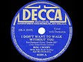 1942 HITS ARCHIVE: I Don’t Want To Walk Without You - Bing Crosby