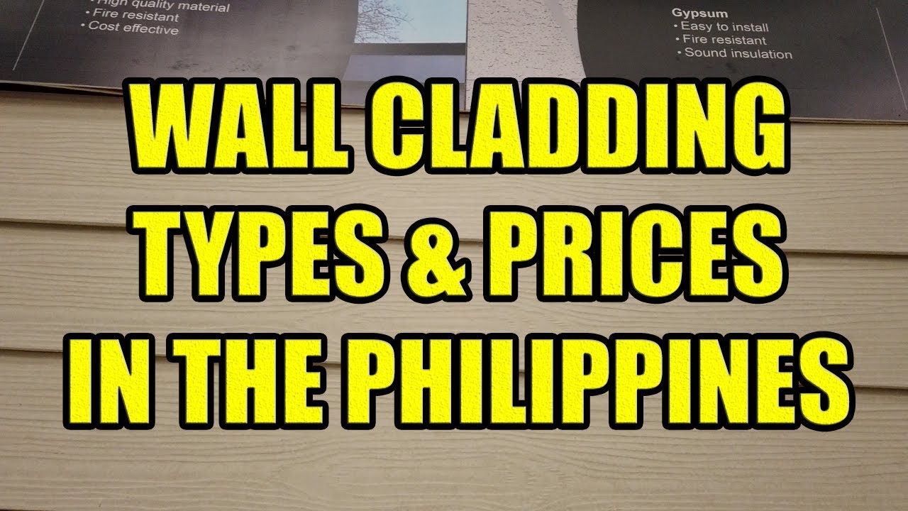 Wall Cladding Types and Prices In The Philippines.
