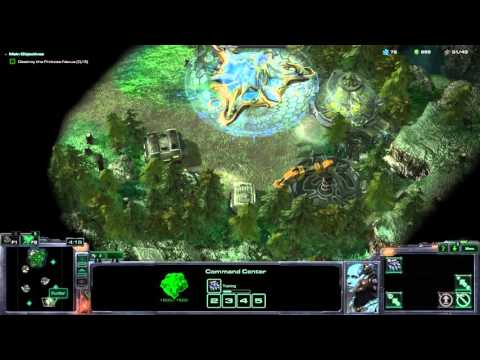 StarCraft II Wing of Liberty - Full Campaign - Mission 6 - Safe Heaven [FULL HD]