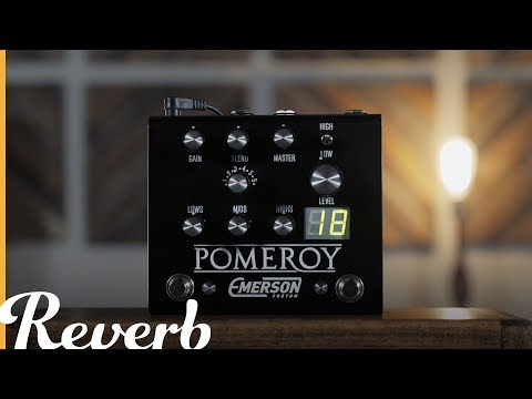 Emerson Custom Pomeroy Overdrive & Distortion Pedal - Black image 2