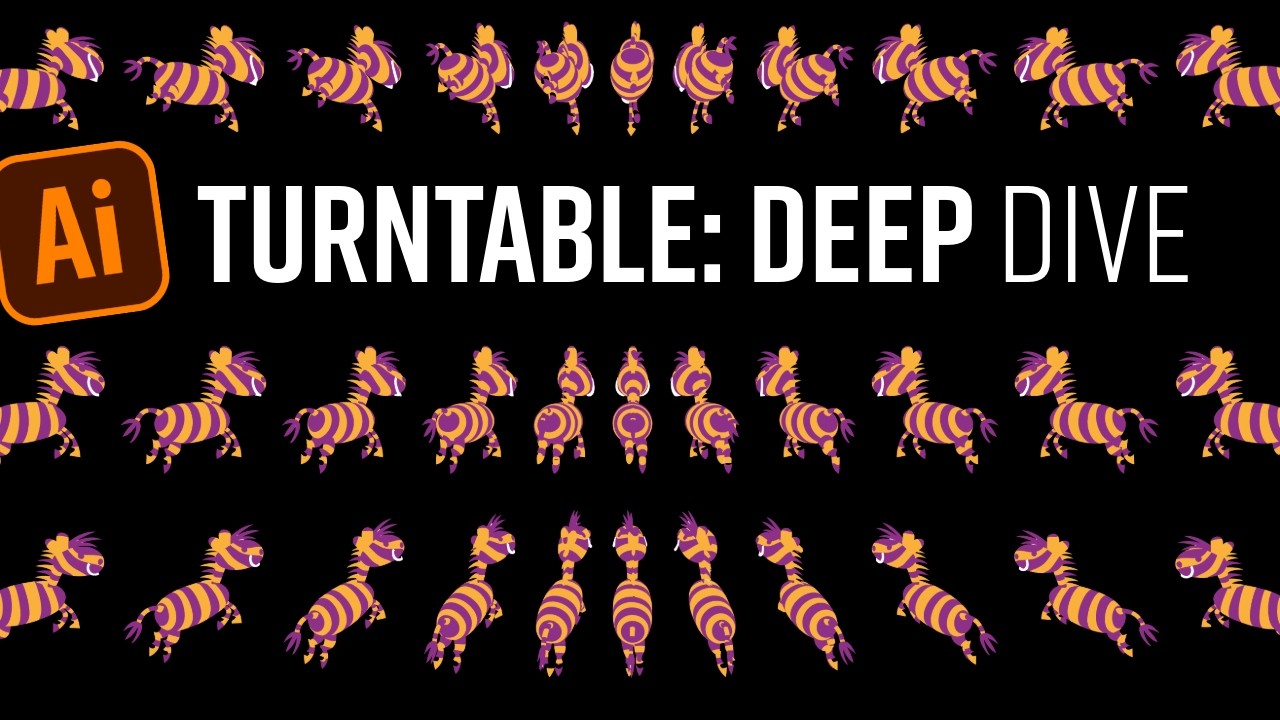 New version! Illustrator Now With Turntable Plus: New A.I. Function In Beta