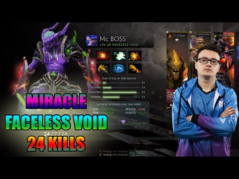 Dota 2 Pro Gameplay | Miracle Void | New update patch 7.27c
