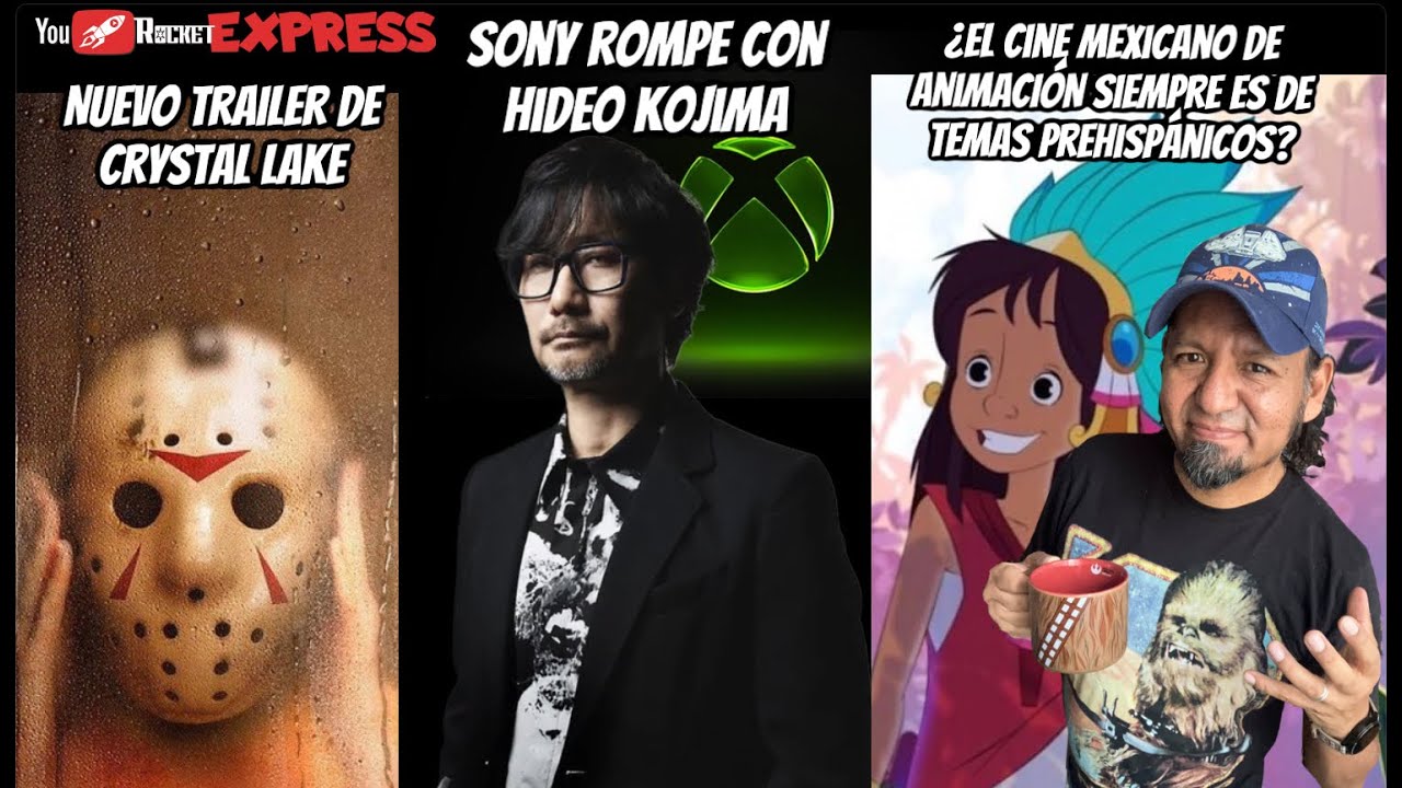 NOTICIAS Trailer de Crystal Lake, Sony rompe con Kojima, Cine mexicano de Animación 