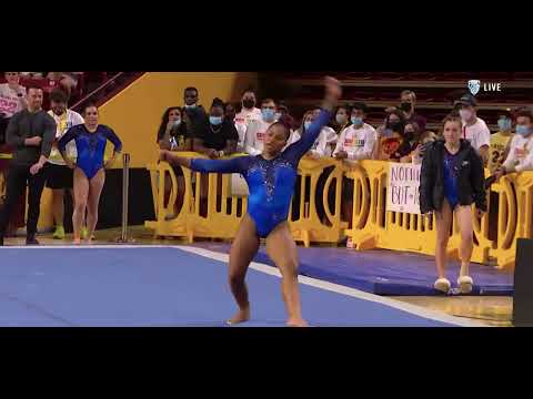 Jordan Chiles Floor UCLA @ Arizona State 2022