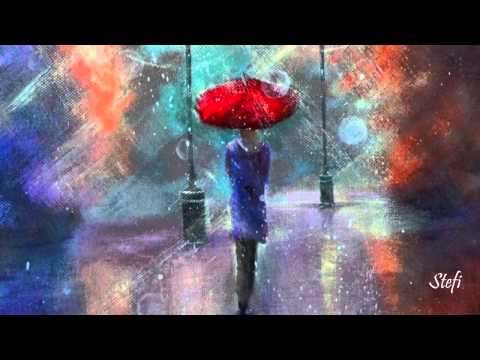 Umbrellas In The Rain ~ Helicopter Girl