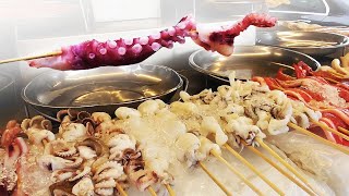 Malaysian Hot Pot Skewers / Lok-lok | Malaysia Street Food (Non-Halal)