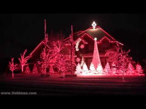 Holdman Christmas Lights 2010   Complete Show