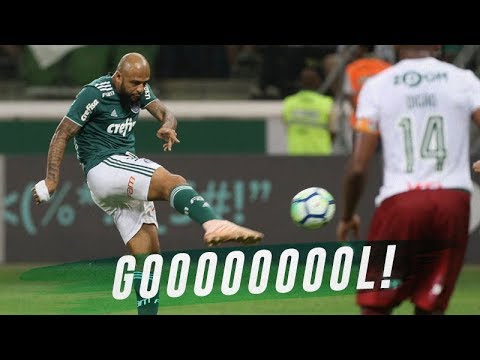 GOLS - PALMEIRAS 3 X 0 FLUMINENSE - BRASILEIRÃO 2018