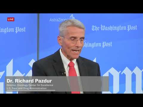 Dr. Richard Pazdur says FDA looks at safety and efficacy, not costs when evaluating drugs