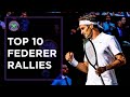 10 Incredible Roger Federer Rallies at Wimbledon