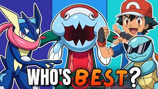 Ranking Every Water Type Pokemon Of Ash Ketchum 