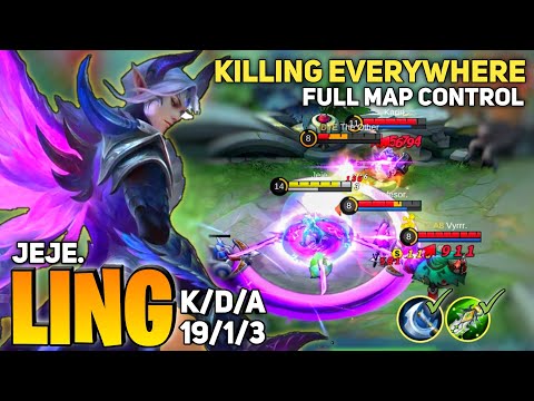 Ling Killing Machine Aggressive Gameplay | By Jeje. - Mobile Legends