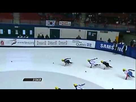 2012-13 Short Track World Cup 2 5000M RELAY MEN SemiFinal 1