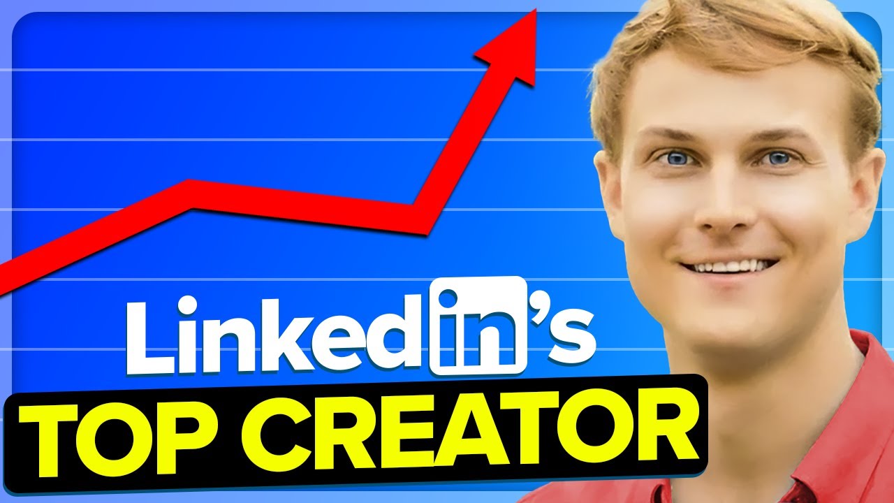 His Secret To Blow Up On LinkedIn In 2024 - YouTube