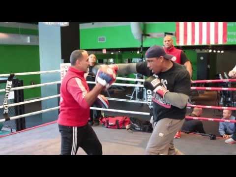 Vitor Belfort, Odlanier Solis, and Grigory Drozd Training with Pedro Diaz