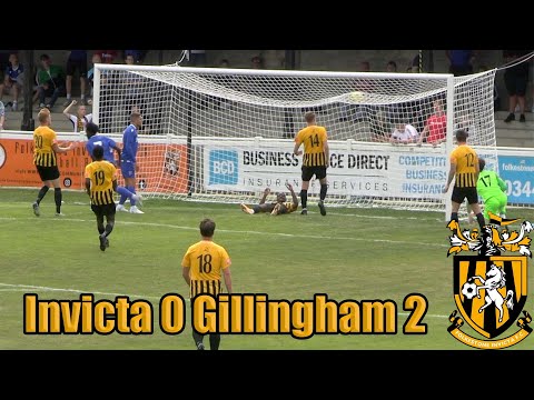 Highlights | Folkestone Invicta 0-2 Gillingham FC | Pre-Season Friendly | 2/7/22