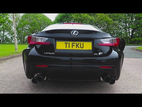 Lexus RCF | Blackpanthaa x Armytrix Header-Back Exhaust - On Board, Revs & Accelerations!