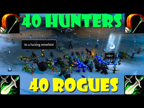 40 Hunters VS 40 Rogues