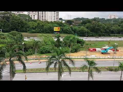 LRT 3 Construction Progress 25th January 2018 1406hrs [Merchant Square]