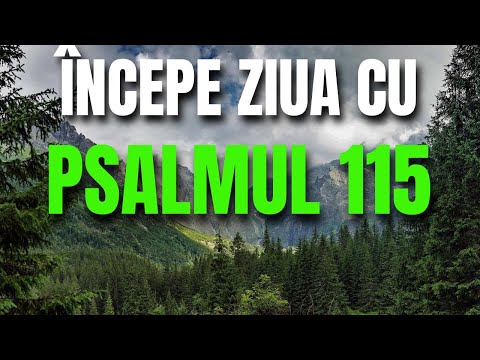 Morning Prayer from Psalm 115 – Not for Us, Lord, but for Your Name