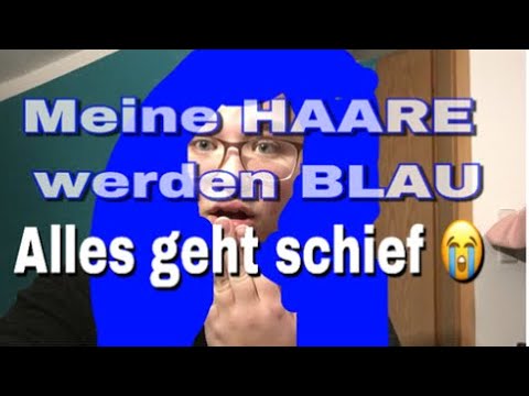 Meine HAARE werden BLAU 💙 ALLES geht SCHIEF 😭